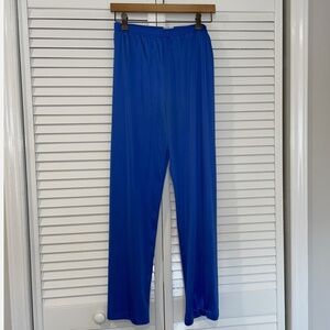 Vintage Vanity Fair Size Small Blue Tricot Nylon Pajama Pants 70's